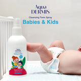 HOCl Family Bundle – Daily Face & Body Mist + Gentle Kids Hydrating Spray (8.45 fl oz each) - AquaDERMIS