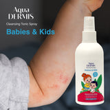 HOCl Family Bundle – Daily Face & Body Mist + Gentle Kids Hydrating Spray (8.45 fl oz each) - AquaDERMIS